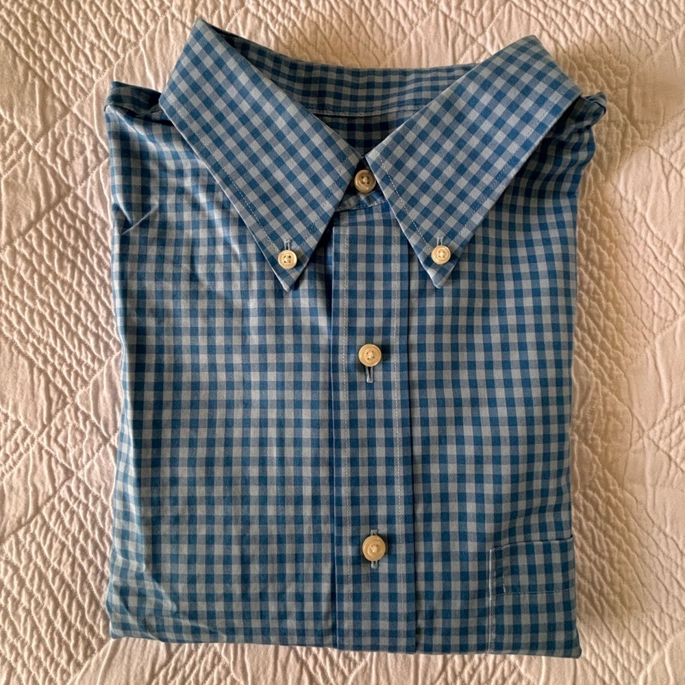 Jos. A Banks Traveler’s Collection Dress Shirt Size Large
